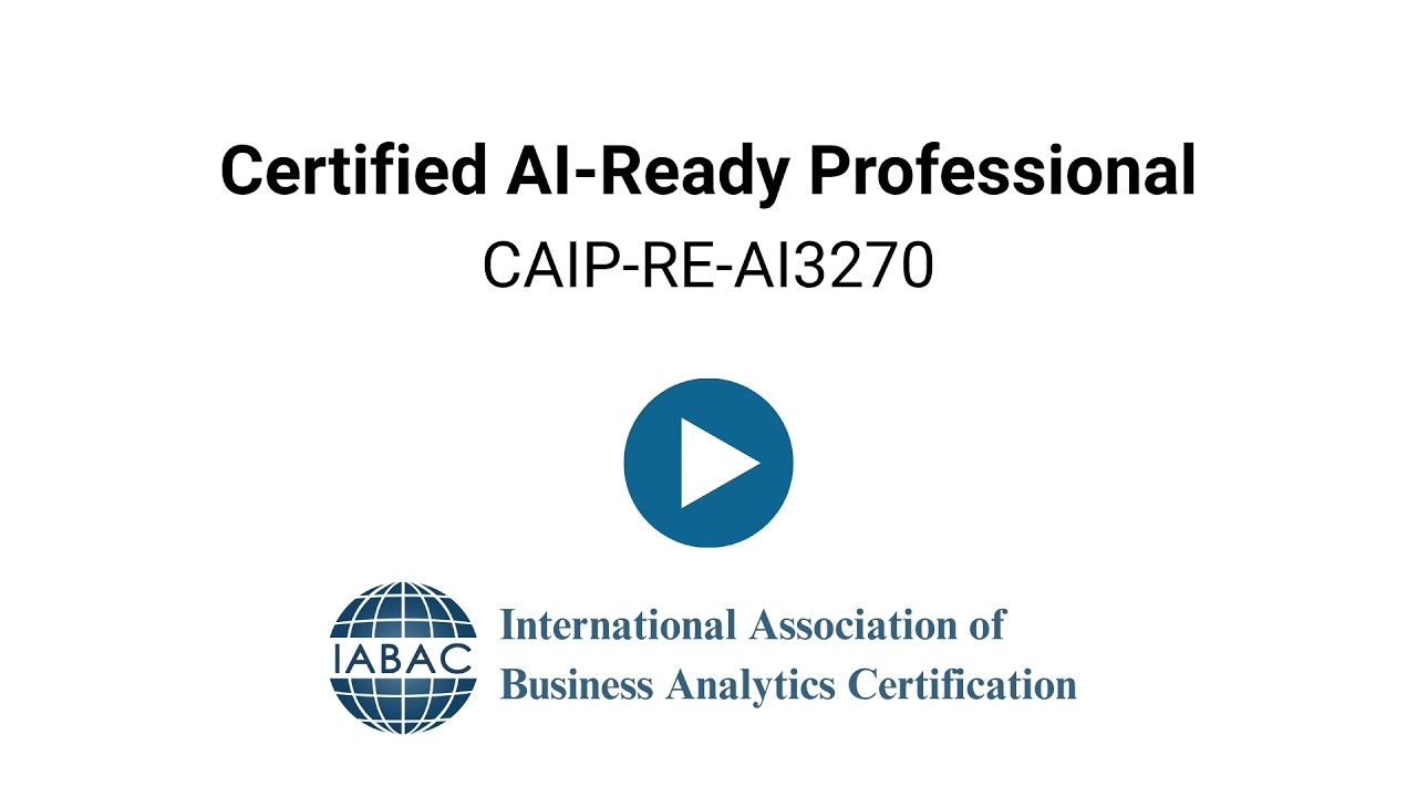 No-Code AI Course for High Paying Jobs | AI Ready Professional Certification | IABAC