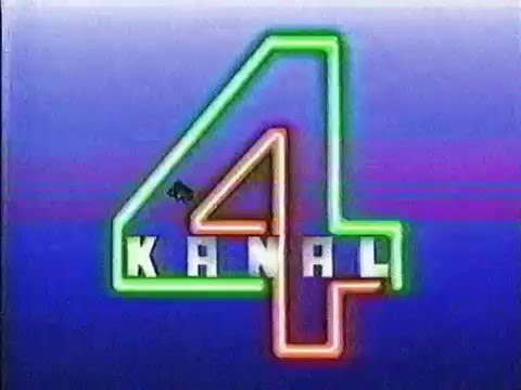Ansage und Anfang Kanal 4, Sat.1 1990