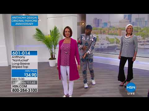 HSN | Antthony Design Originals Fashions Anniversary 05.13.2018 - 07 AM