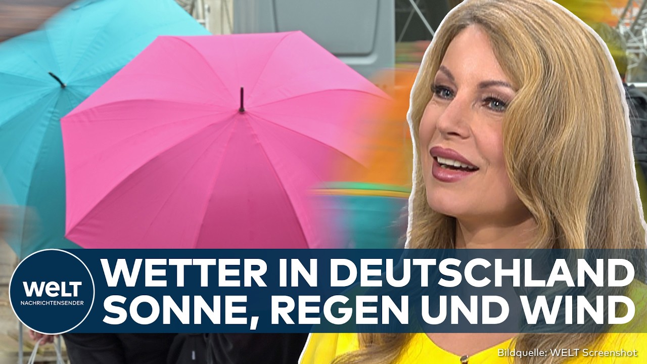 WETTER: Teilung am Wochenende! Sonne, Regen und Wind - aber nicht überall in Deutschland