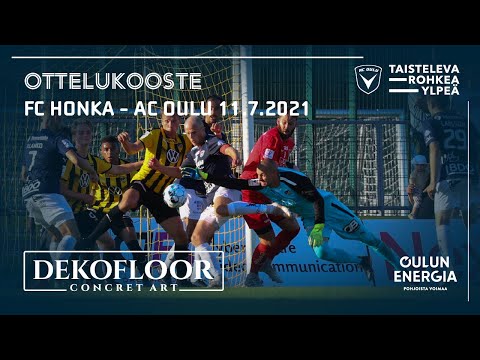 ACOTV: Dekofloor ottelukooste FC Honka - AC Oulu 11.7.2021 (Veikkausliiga)