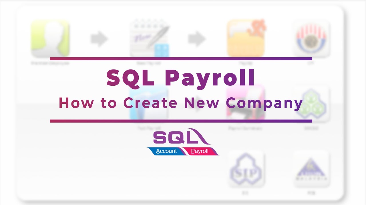 SQL Payroll - Installation