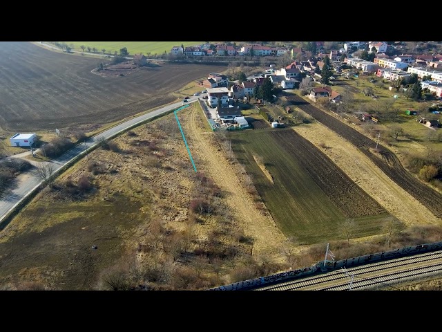 Building plot for sale 1,466 m², Ostopovice, sought-after location