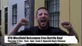 preview picture of video 'GYG Westfield Belconnen Free Burrito Day!'