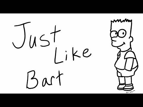 Just Like Bart!! [Monster Factory Animation]