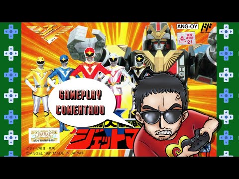 Zerando Jogos Comentado - Choujin Sentai Jetman - (NES) [SEM MORRER]