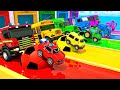The Wheels On The Bus Bingo Song School Bus And Big Footballs Baby Nursery Rhymes Kids Songs