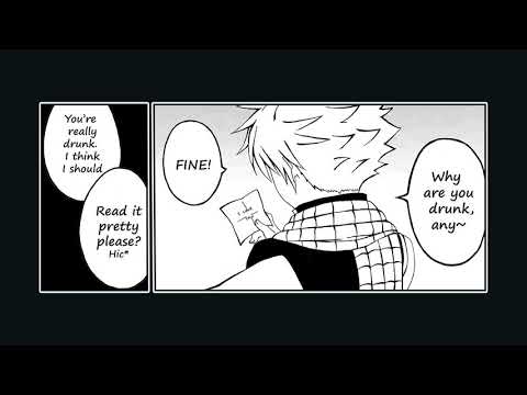 Natsu x Lucy Mini Doujinshi - Drunk Lucy's confession