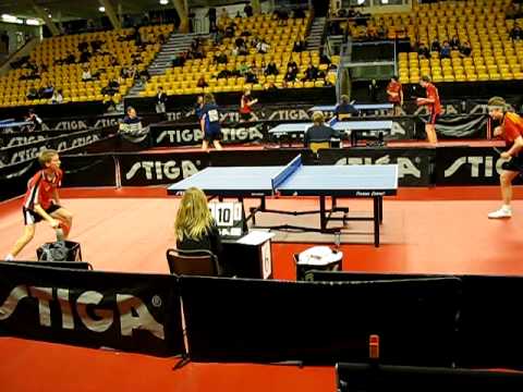 Bordtennis SM i Helsingborg, mars 2010