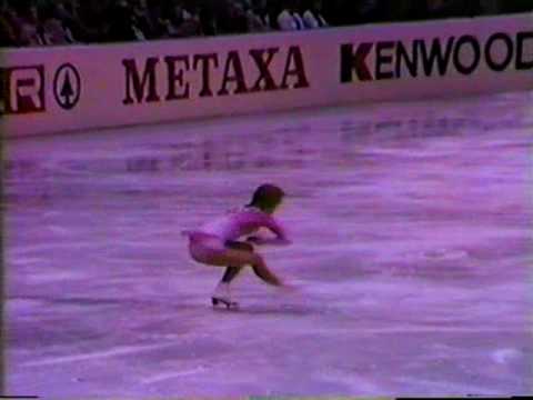 1981 World Figure Skating Championships Manuela Ruben FRG