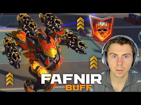 Our Favourite Robot Fafnir Just Got A LEGIT Buff... NEW Buff vs Top Meta | War Robots