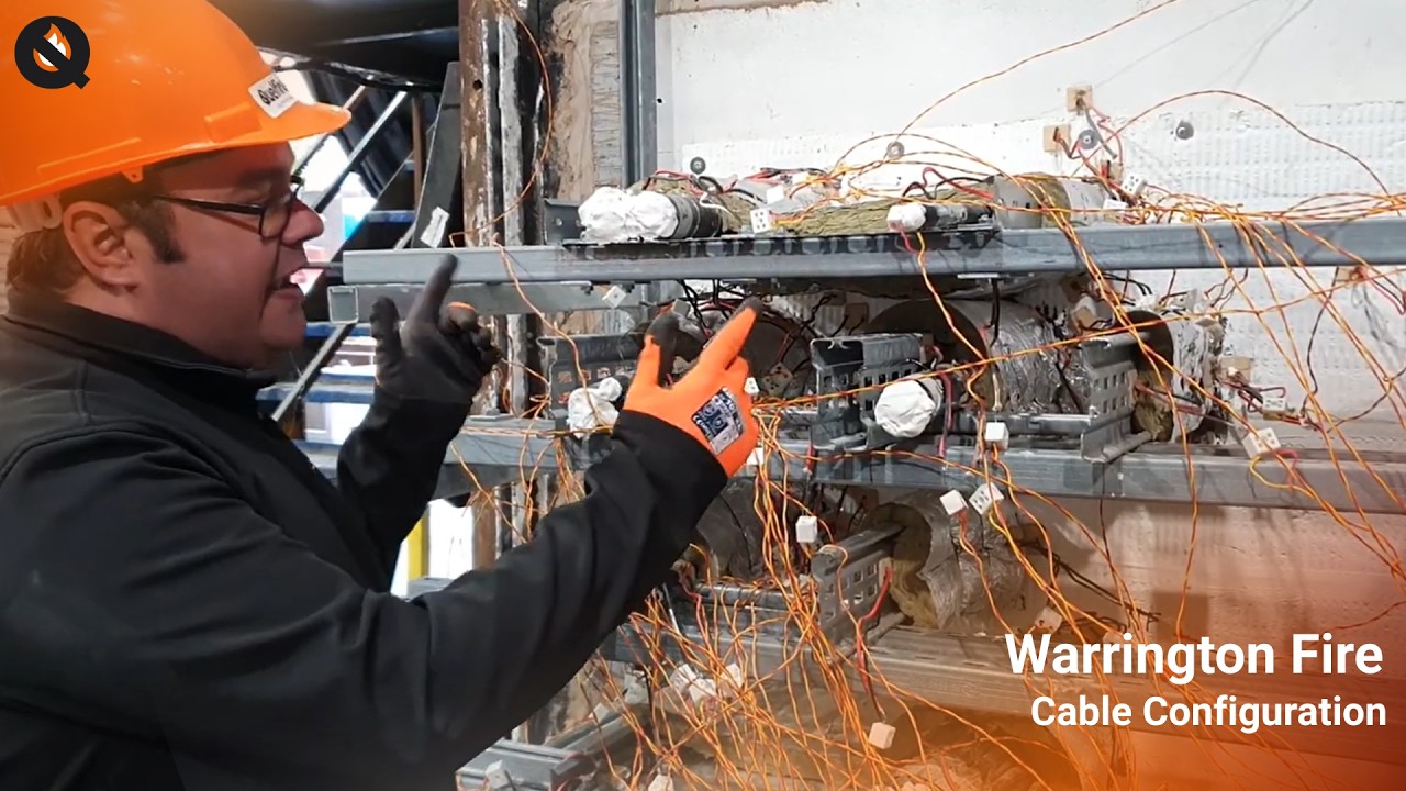 Warringtonfire: Fire Testing Cable Configuration