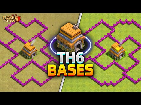 TOP 5! Town Hall 6 (TH6) Base Layout + Copy Link 2025 | Clash of Clans