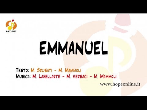Emmanuel - (Hope)