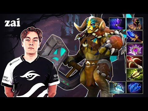 zai - Elder Titan Offlane | Dota 2 7.29d Gameplay