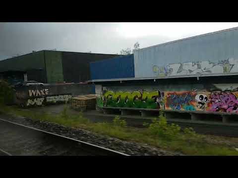 Triebwagen der SBB wartet auf die Verschrottung