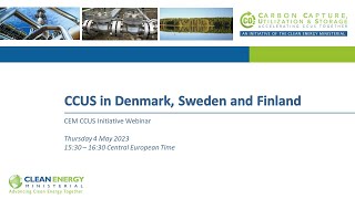 Carbon Capture, Utilization, and Storage in Denmark, Sweden, and Finland