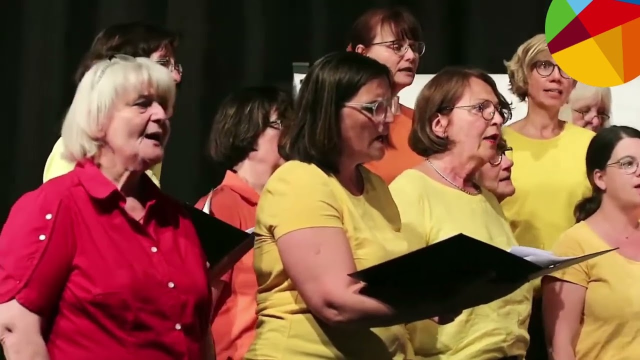 Chor "Taktzente" am 23. Mai 2024 in Grünberg