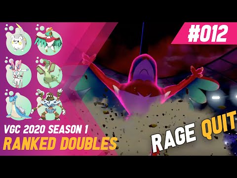 NANI?!?!Barbaracle? Hawlucha makes this guy turn 2 quit VGC 2020 RANKED Doubles Pokemon WIFI battles
