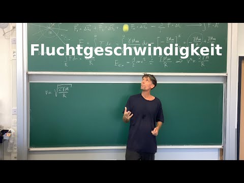 Escape velocity - second cosmic velocity