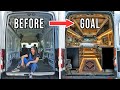 I Turned My VAN Into A TINY HOME Full Build Start To Finish