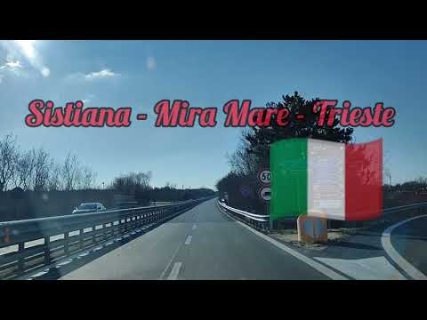 Driving from Sistiana - MiraMare - Trieste ~ Italy🇮🇹