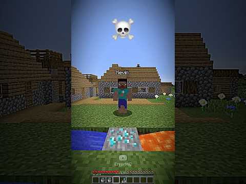 Minecraft Kevin moment 💀 #shorts