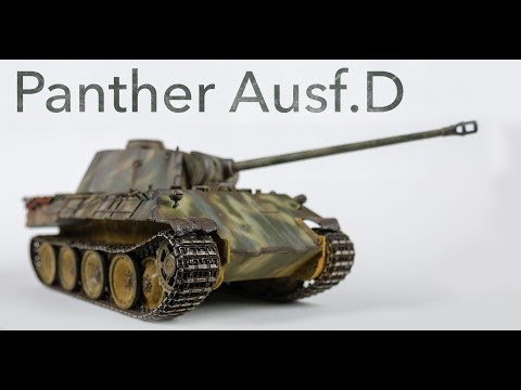 Panther Ausf. D -1/35 Tamiya -Painting and Weathering