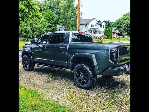 Bushwacker Fender Flare Install (with paint protection film) on a 2020 Toyota Tundra