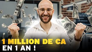 Comment créer une agence web qui génère 1 million d'€ CA en 1 an.