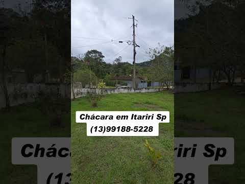 Chácara a venda em itariri próximo Peruibe Itanhaém litoral sul de sp