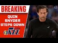 Quin Snyder STEPPING DOWN As Jazz Head Coach | CBS Sports HQ