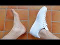 With Vs Without Socks Adidas Stan Smith White Blue
