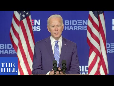 BREAKING: Joe Biden says "We believe we will be the winners" in 2020 presidential election