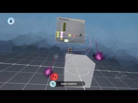 XYZ world coordinate system emitter