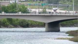 Travel Alberta-Bow River-City of Calgary-Canon powershot sx40hs 1080p zoom