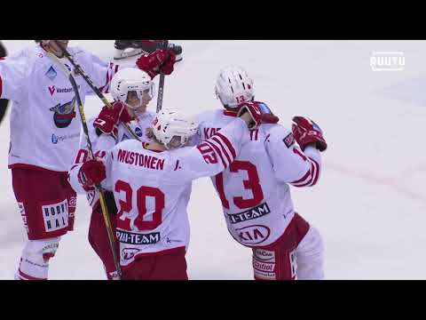 Keni Karalahden upea maali Jokipoikien verkkoon 14.12.