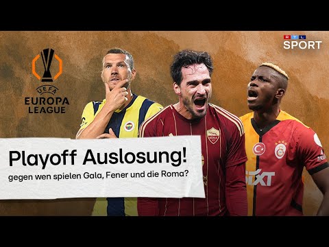 🚨 Live │ Europa League - Playoff Auslosung │ RTL Sport