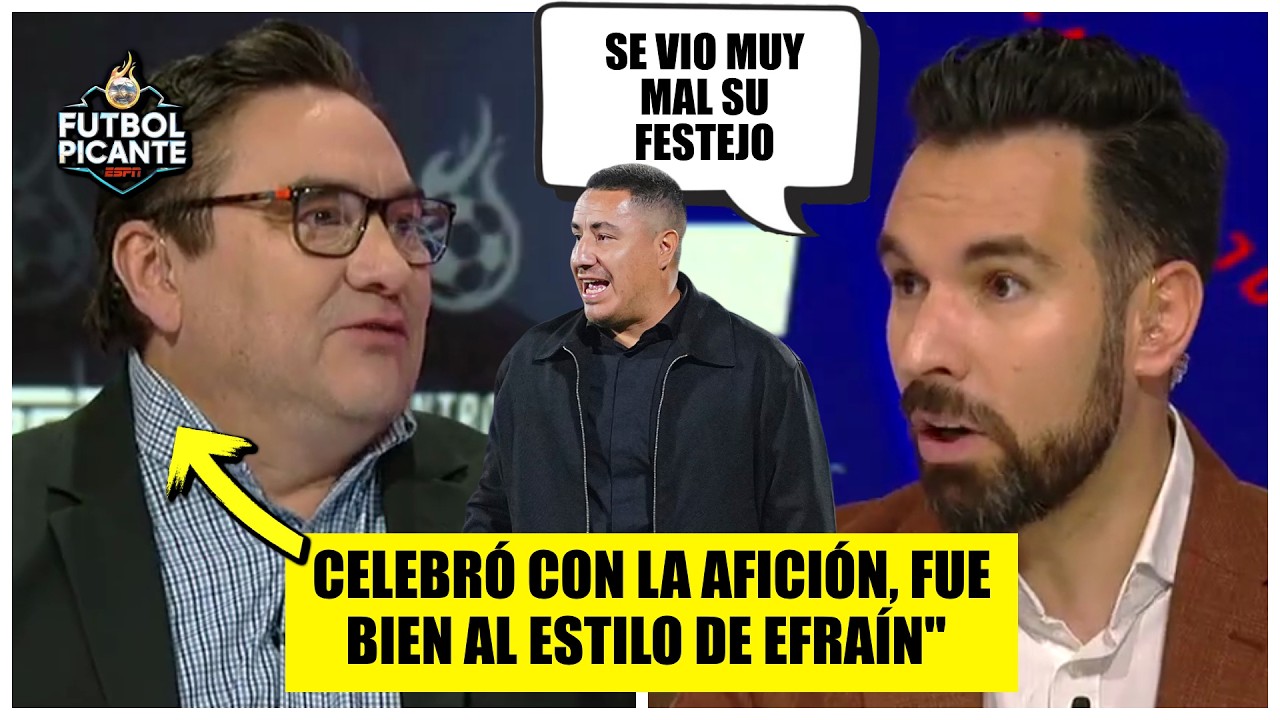 EL EUFÓRICO FESTEJO de Efraín Juárez en el PUMAS vs CRUZ AZUL abre la POLÉMICA | Futbol Picante