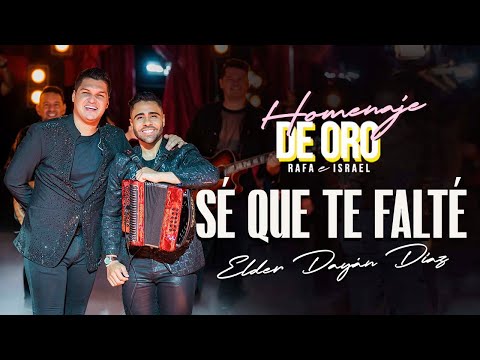 SÉ QUE TE FALTÉ - Elder Dayán Díaz y Lucas Dangond (Video Oficial)