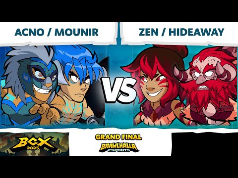 Zen & Hideaway vs Acno & Mounir - Grand Final - Brawlhalla World Championship 2025 - LAN 2v2