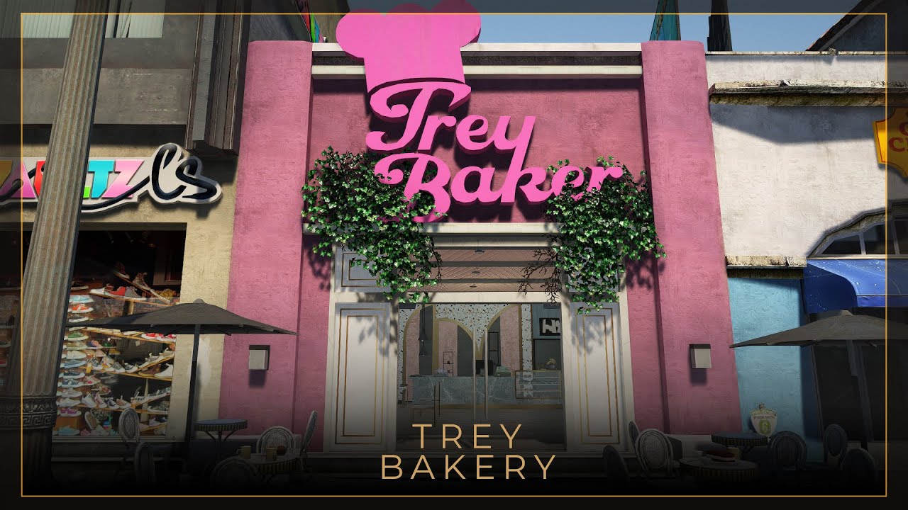 GTA 5 MLO- Trey Bakery&Cafe