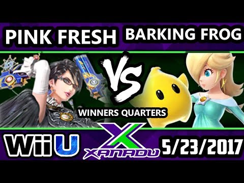 S@X 203 - Pink Fresh (Bayonetta) Vs. Barking Frog (Rosalina) - SSB4 Winners Quarters - Smash 4
