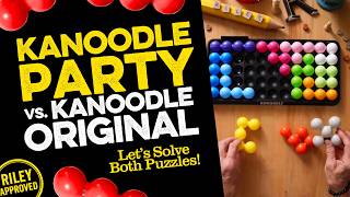 Giant Kanoodle Party vs Original Kanoodle  — Can we Solve BOTH? ⏱️