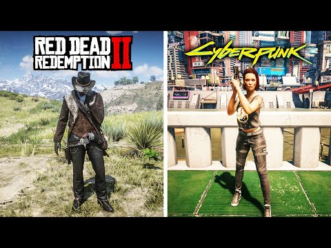 RDR2 vs. Cyberpunk 2077 Update 2.1 | Ultimate Comparison