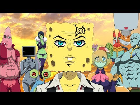 The SpongeBob SquarePants Anime OPENING Nanatsu No Taizai (Original Animation)