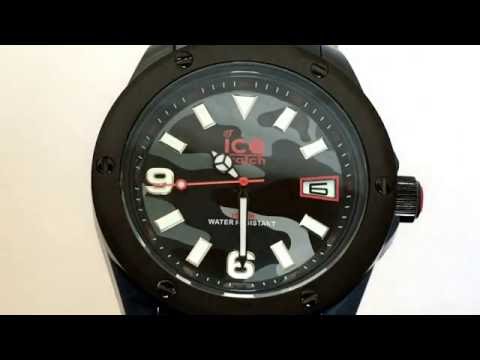 Ice Watch IABKXLR11 Army Collection Black Camouflage Watch