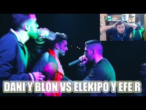 Blon y Dani vs Elekipo y Efe R | Batalla por parejas | Video Reaccion | UrbanFreestyleParty