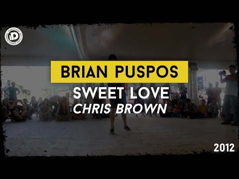Brian Puspos "Sweet Love - Chris Brown" - IDANCECAMP 2012