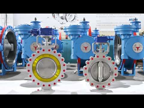NTGD Eccentric Butterfly Valve